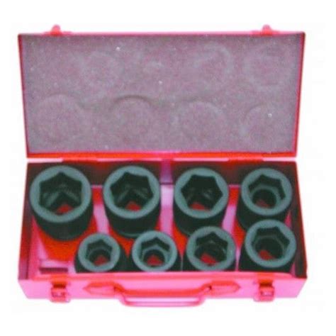 SAM OUTILLAGE Coffret De 8 Douilles Chocs 1 De 24 A 41 Mm Leroy