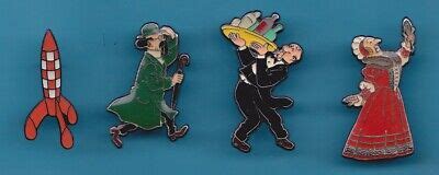 Rare Lot De Pin S Bd Tintin Jvb Ebay