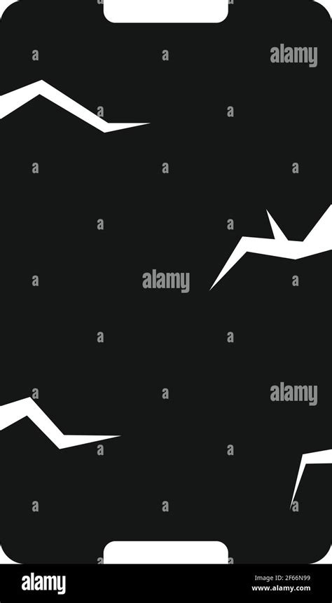 Drop smartphone icon simple Cut Out Stock Images & Pictures - Alamy 