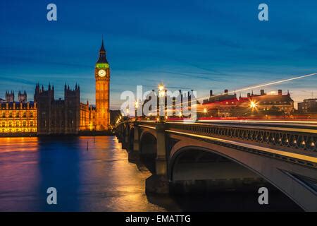 Big Ben And The Houses Of Parliament With The River Thames London