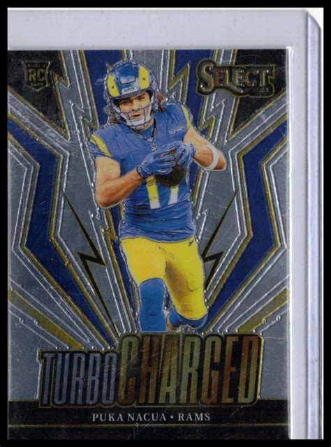 Panini Select Tur Pna Puka Nacua Turbocharged Ebay