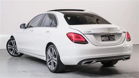 Used White Mercedes Benz C Class C Sedan For Sale Drive