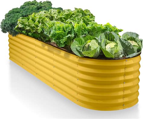 9 In 1 Galvanized Steel Raised Garden Bed 821 5 Ft Modular Planter