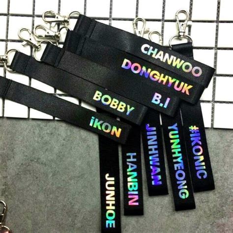 B I Kim Hanbin Keyring Chain Strap Hobbies Toys Memorabilia