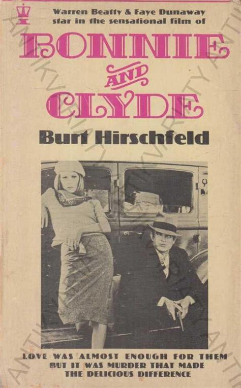 Bonny And Clyde A Novel Burt Hirschfeld NX 1967 Aukro