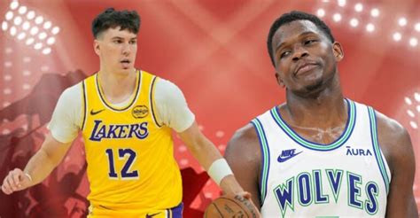 Anthony Edwards Taunt Bites Back as Laker Youngster Jake LaRavia ... 