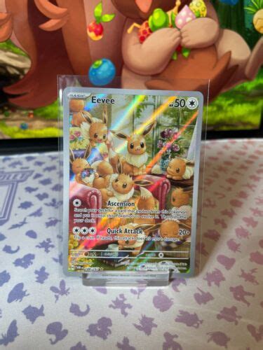 Eevee Twilight Masquerade Pokemon Tcg Illustration Rare