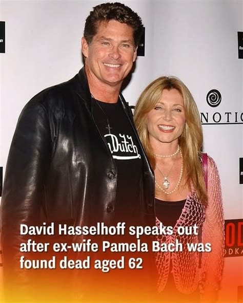 David Hasselhoff Speaks Out After Ex Wife Pamela Bach Was Found Dead