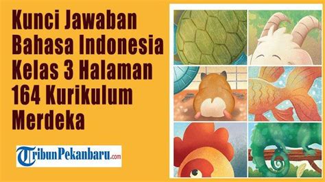 Kunci Jawaban Bahasa Indonesia Kelas 3 Halaman 164 Kurikulum Merdeka