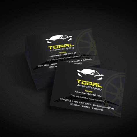 Business Card Kartvizit Behance