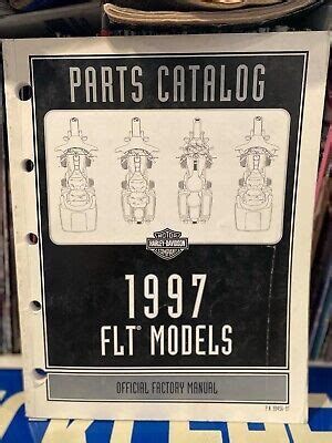 Authentic Harley Davidson Flt Models Parts Catalog Pn