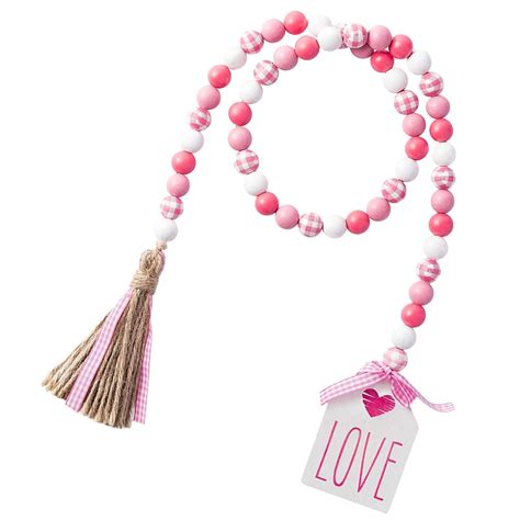 Pieces Decorations Valentines Tassel Beaded Pendant Bedroom Walmart