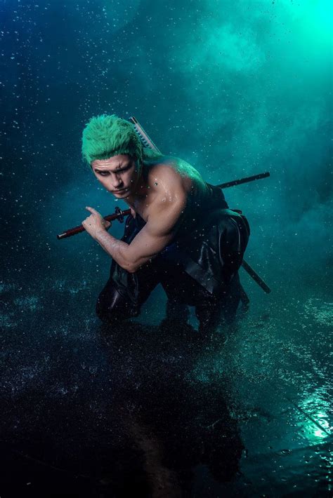 Roronoa Zoro Cosplay By Https Deviantart Graysonfin On