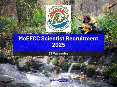 MoEFCC Scientist Recruitment 2025 Salary Up To 2 18 Lakhs Apply Now