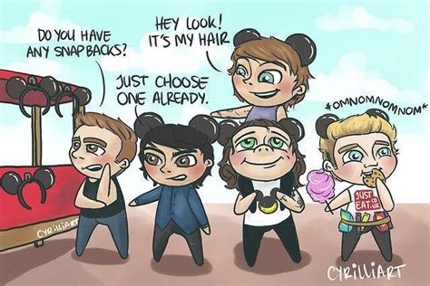 1D By Cyrilliart One Direction Cartoons One Direction Pictures One