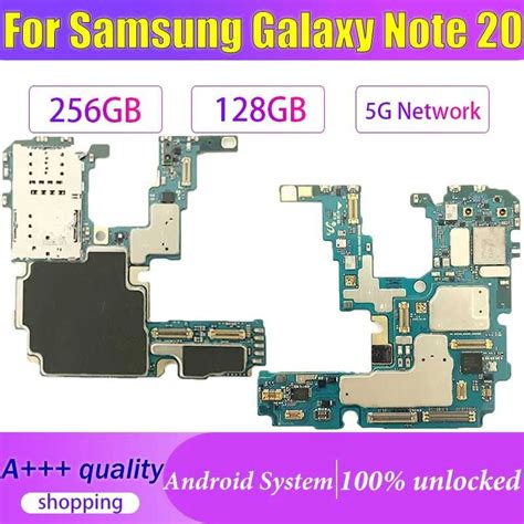 Unlocked Motherboard For Samsung Galaxy NOTE 20 Ultra N 985 F N 986 B N