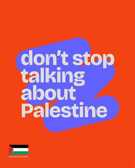 Typographic Posters For Palestine Behance