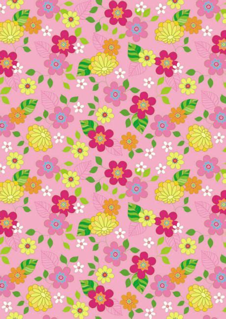 Free Pink Floral Scrapbook Paper