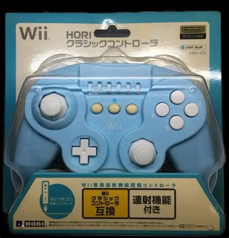 Hori Wii Classic Controller Blue Consolevariations