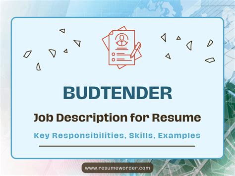 Budtender Job Description For Resume In 2025 ResumeWorder