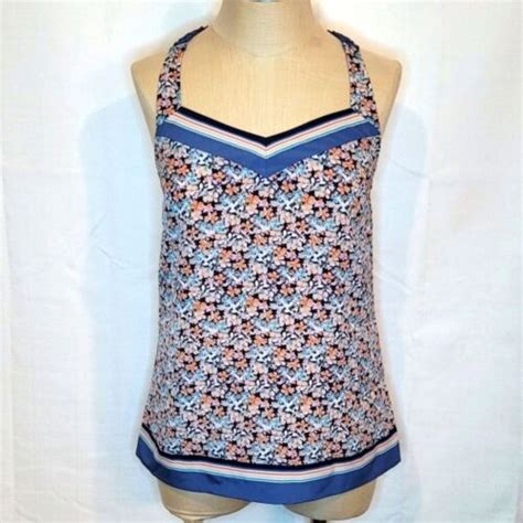 LC Lauren Conrad Sleeveless Floral Tank Top Size XS EBay