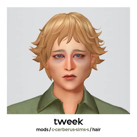 Tweek Hairstyle Sims Hair Male Sims Hair Sims