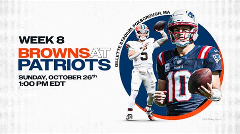 Browns vs. Patriots live updates: Start time, TV channel 