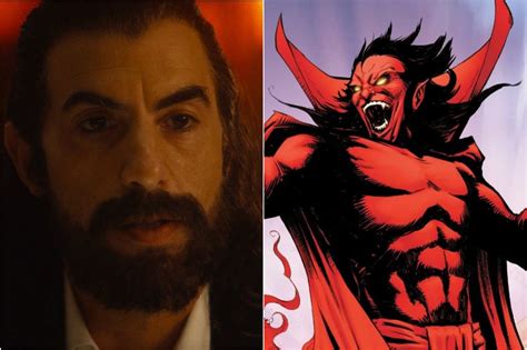 sacha baron cohens mephisto   demonic    mcu fan art