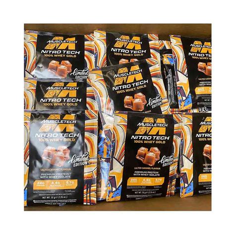 Nitro Tech Whey Gold Sample Salted Caramel