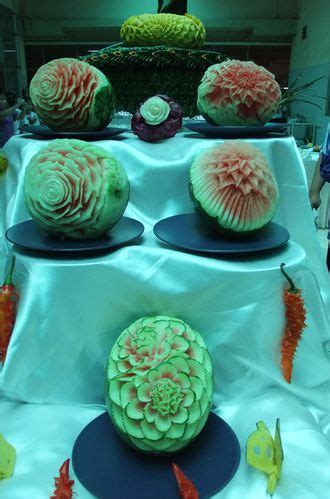 Tha Lande Udonthani Sculpture Sur Fruits Le Blog De Patrick En