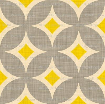 Diamond Circles Fabric By Holli Zollinger For Sale On Spoonflower