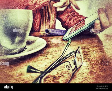 Low angle view modern cafe hi-res stock photography and images - Alamy
