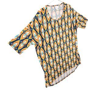 LuLaRoe Tops Lularoe Irma Shirt Womens Extra Large Multi Geometric