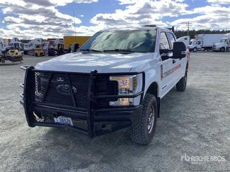 2018 Ford F 350 XL 4x4 Crew Cab Pickup Ritchie Bros Auctioneers