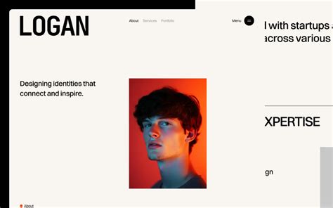 Loogan Website Page Template For Webflow