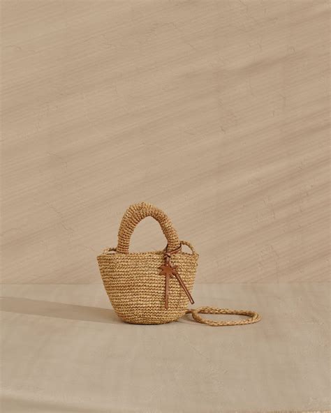 Manebí Summer Bag Mini Handcrafted Raffia Tan Summer bags