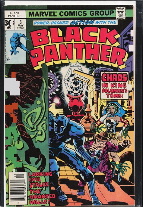 Black Panther 3 1977 Black Panther Comic Books Bronze Age