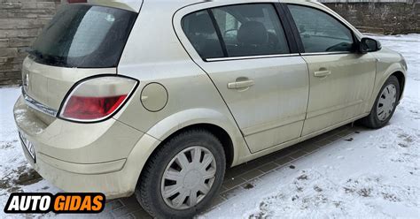 Opel Astra 2004 m Hečbekas Skelbimas 0137422325 Autogidas