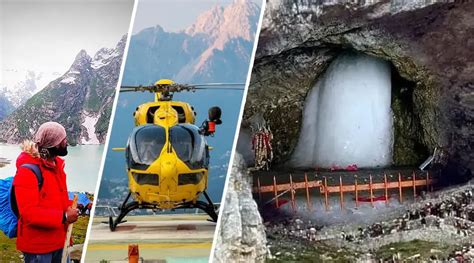 amarnath yatra  registration  route travel explore