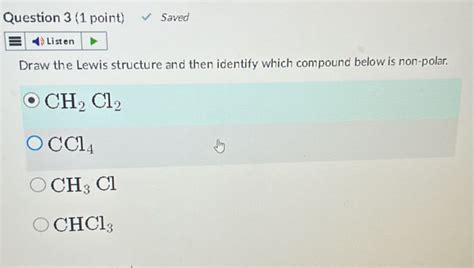 Draw The Lewis Structure And Then Identify StudyX