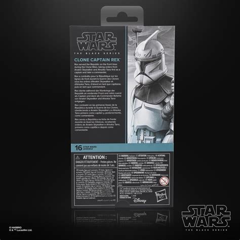 Star Wars The Black Series Clone Captain Rex Ahsoka Action Figure