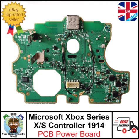 Xbox Series X S Pcb Button Power Circuit Board Model Broken Usb C