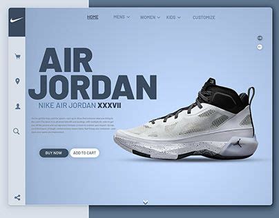 Check Out New Work On My Behance Profile Nike Website Ui Design