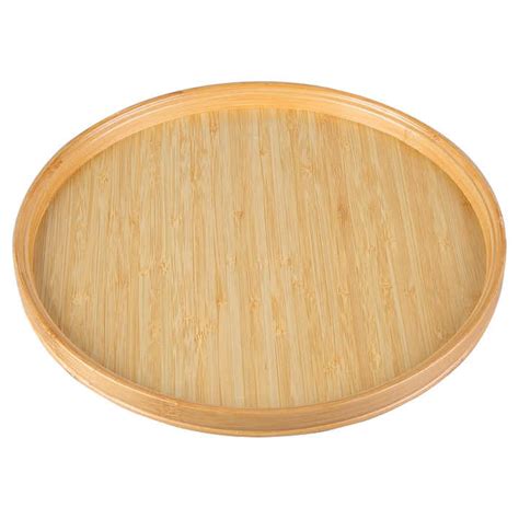 Factory Wholesale Luxury Bamboo Dinner Serving Plate Eco Friendly