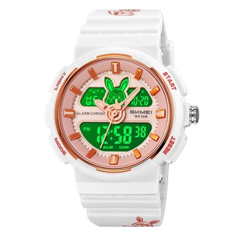 Men's Digital Watch with LED Backlight and Alarm, Water Resistant Sport ...