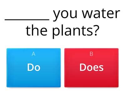 Does i doesnt - Materiały dydaktyczne
