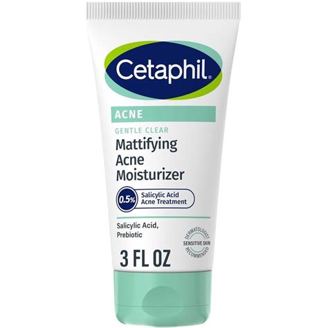 Cetaphil Face Moisturizer Gentle Clear Mattifying Acne Moisturizer