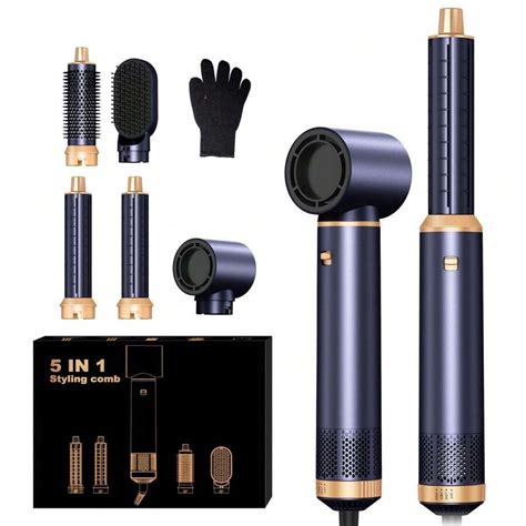 Air Styler 5 In 1 UKLISS 1000w Hair Dryer Brush 30mm Air Curler