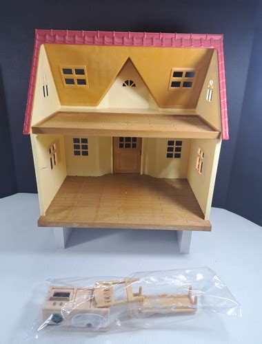 Calico Critters Cozy Cottage Starter Home Red Roof House Only Ebay