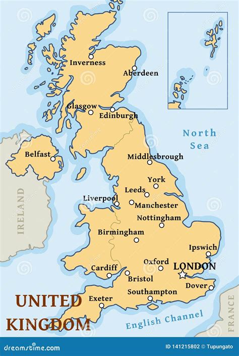 Uk In The Map